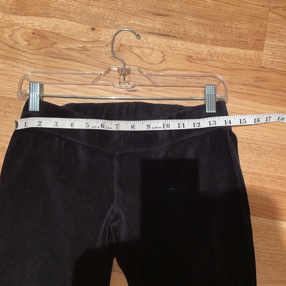 Juicy Couture velvet black leggings size small - Picture 6 of 6